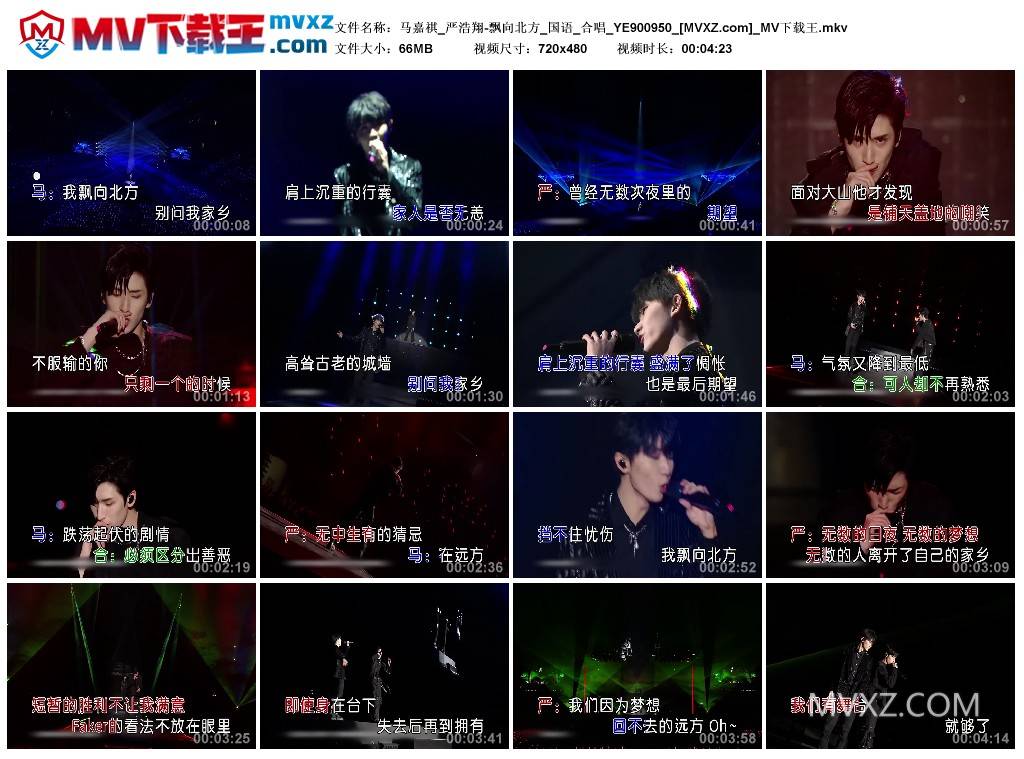 马嘉祺_严浩翔-飘向北方_国语_合唱_YE900950